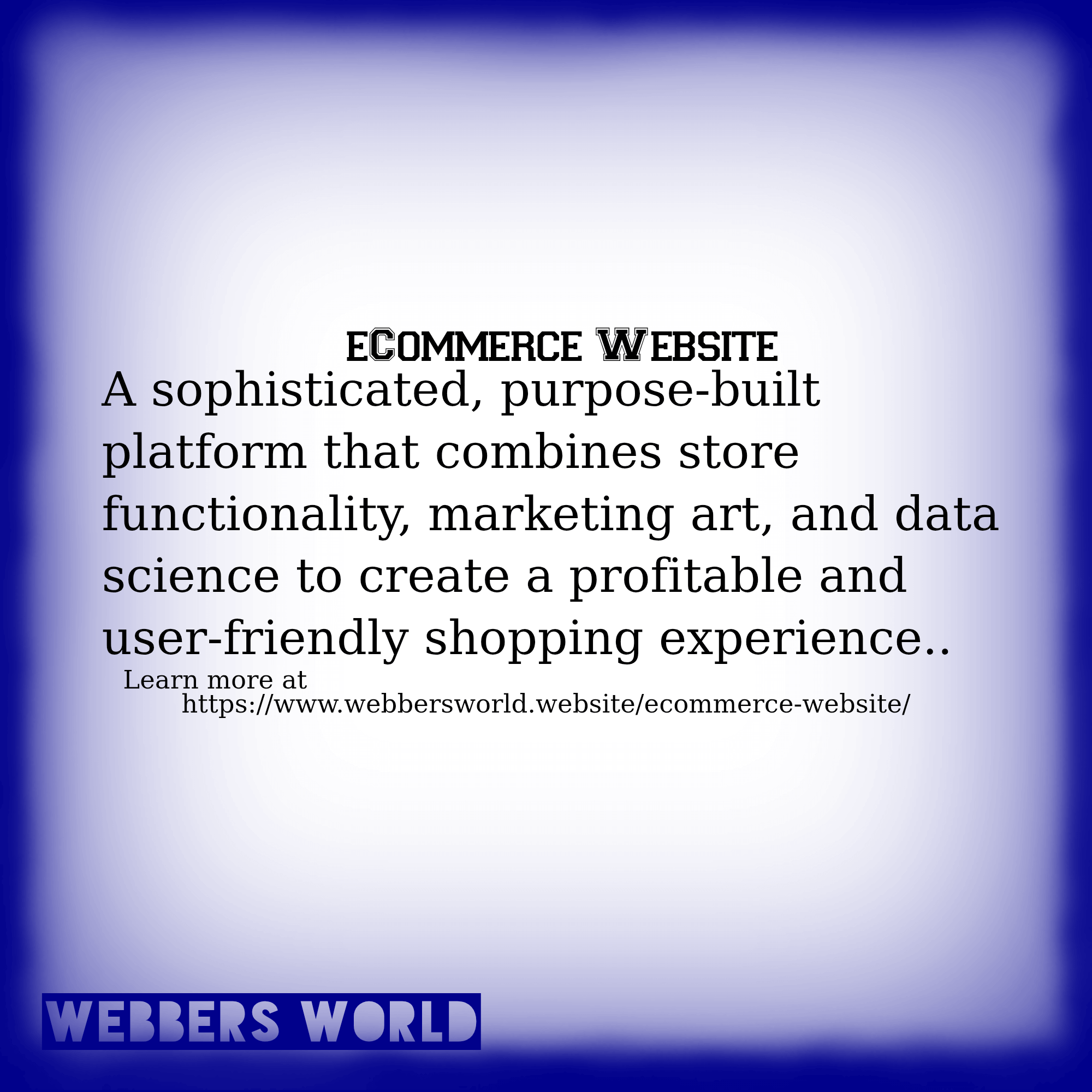 ECOMMERCE WEBSITE