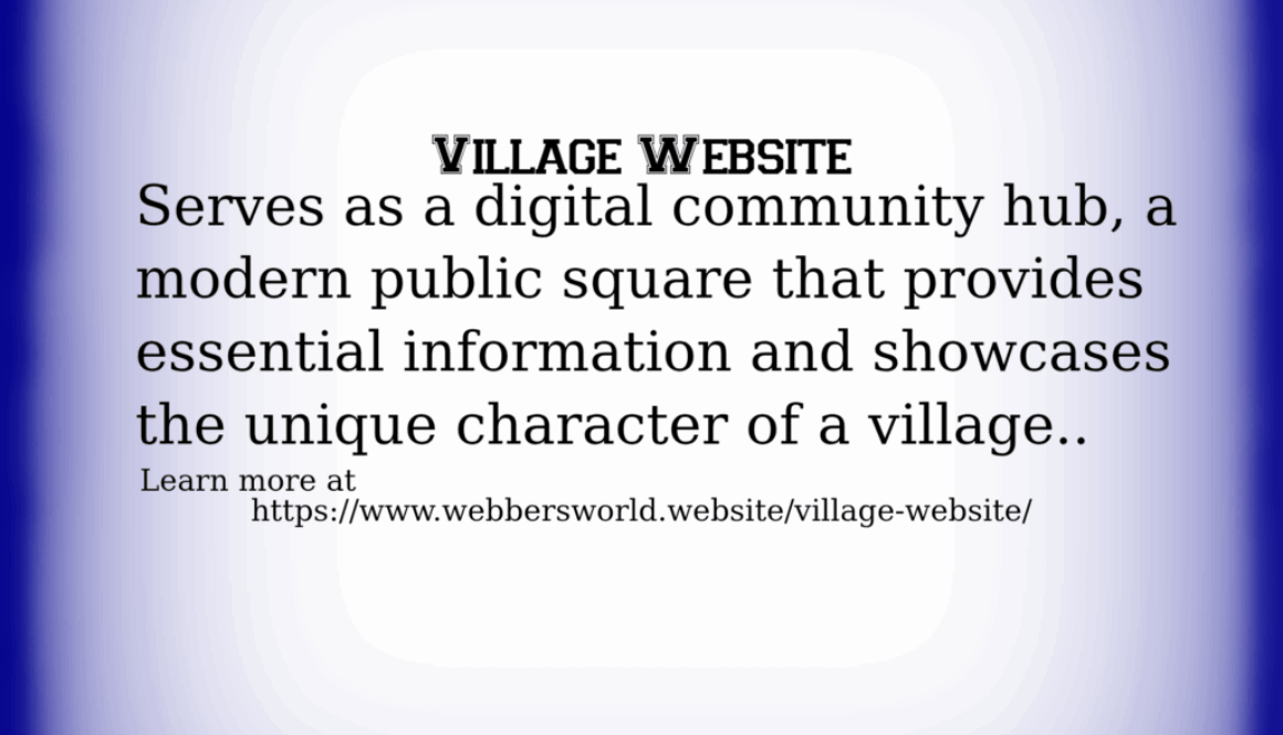 Village Website