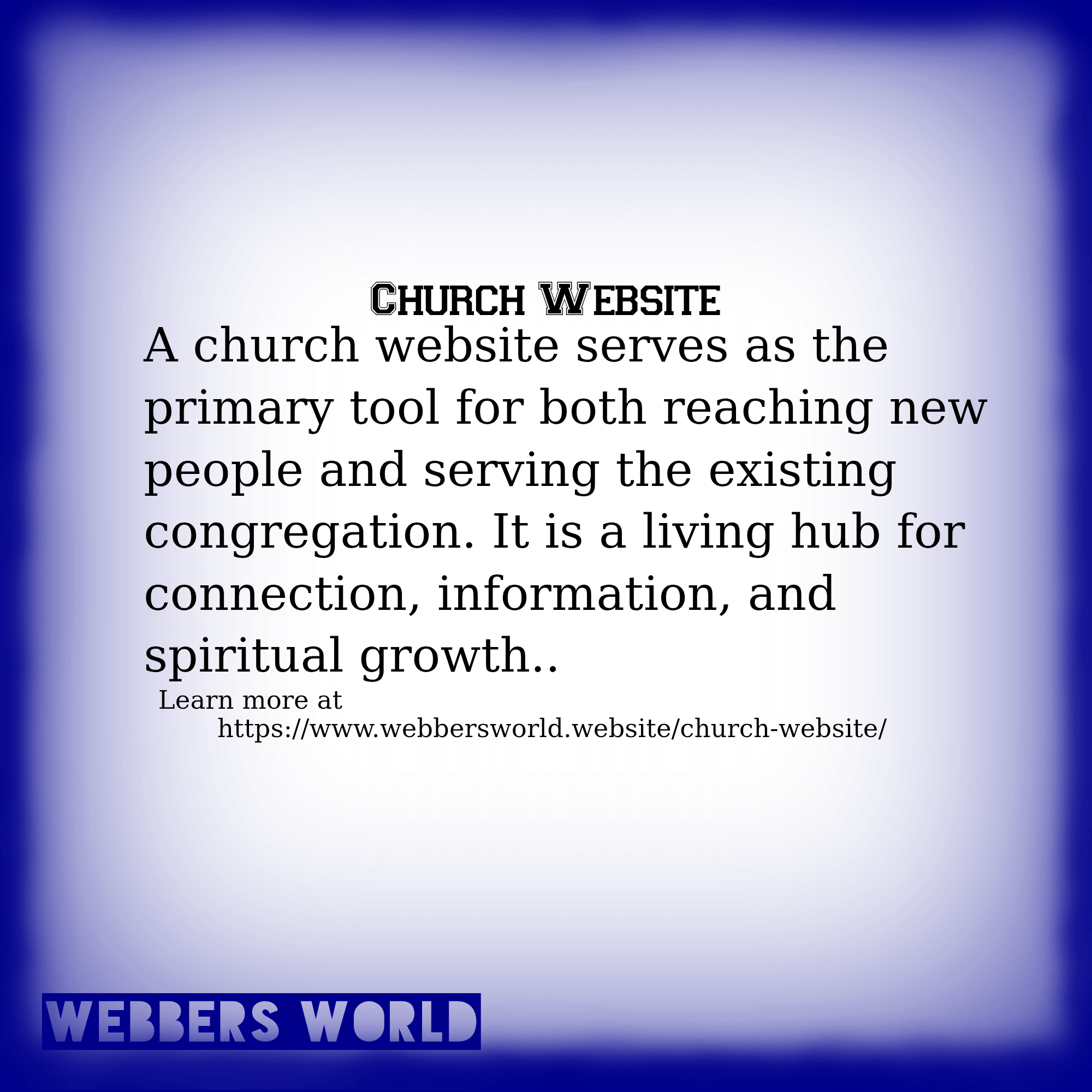 CHURCH WEBSITE