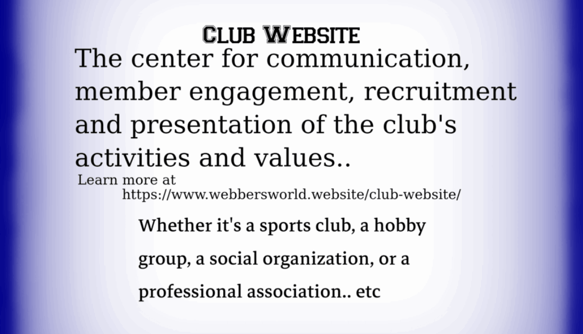 Club Website