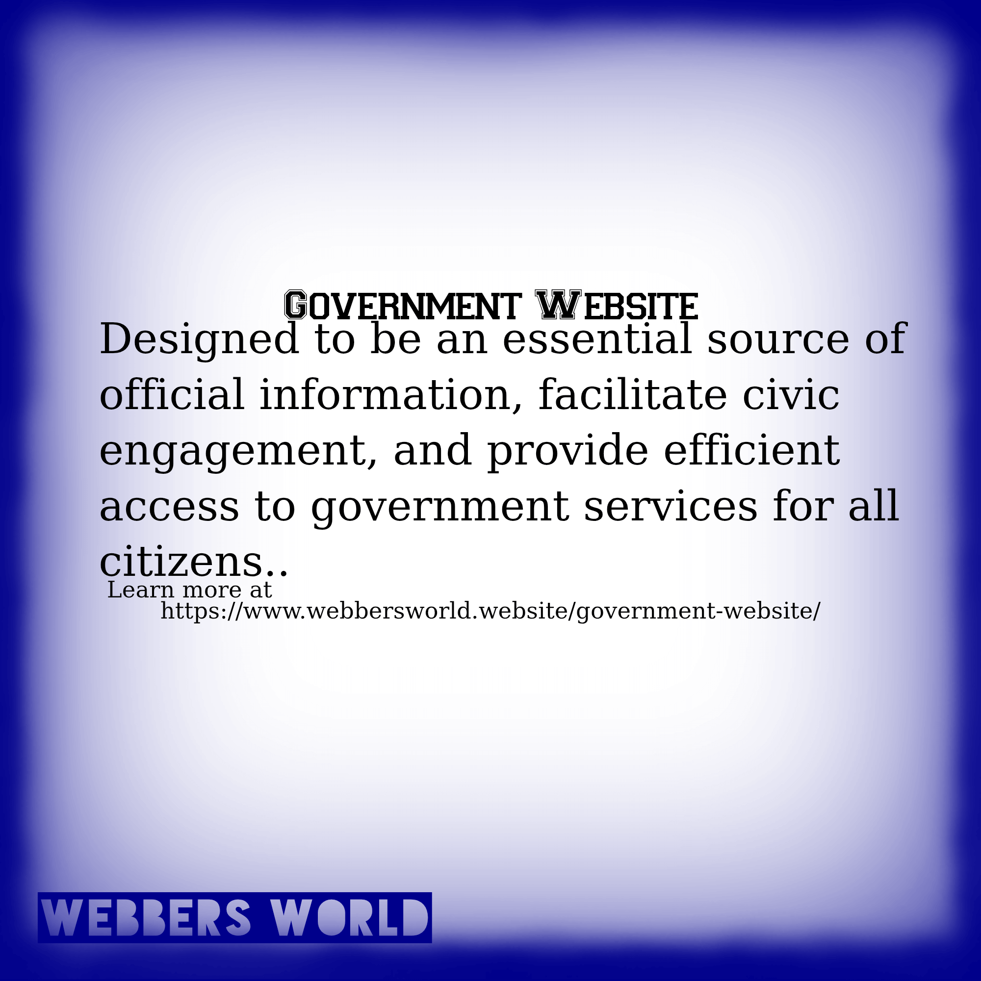 Government Website