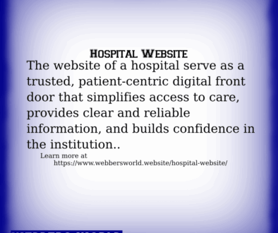 HOSPITAL WEBSITE