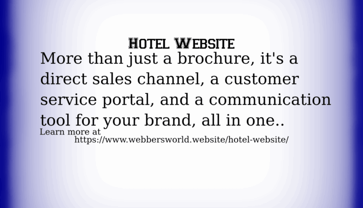 Hotel Website