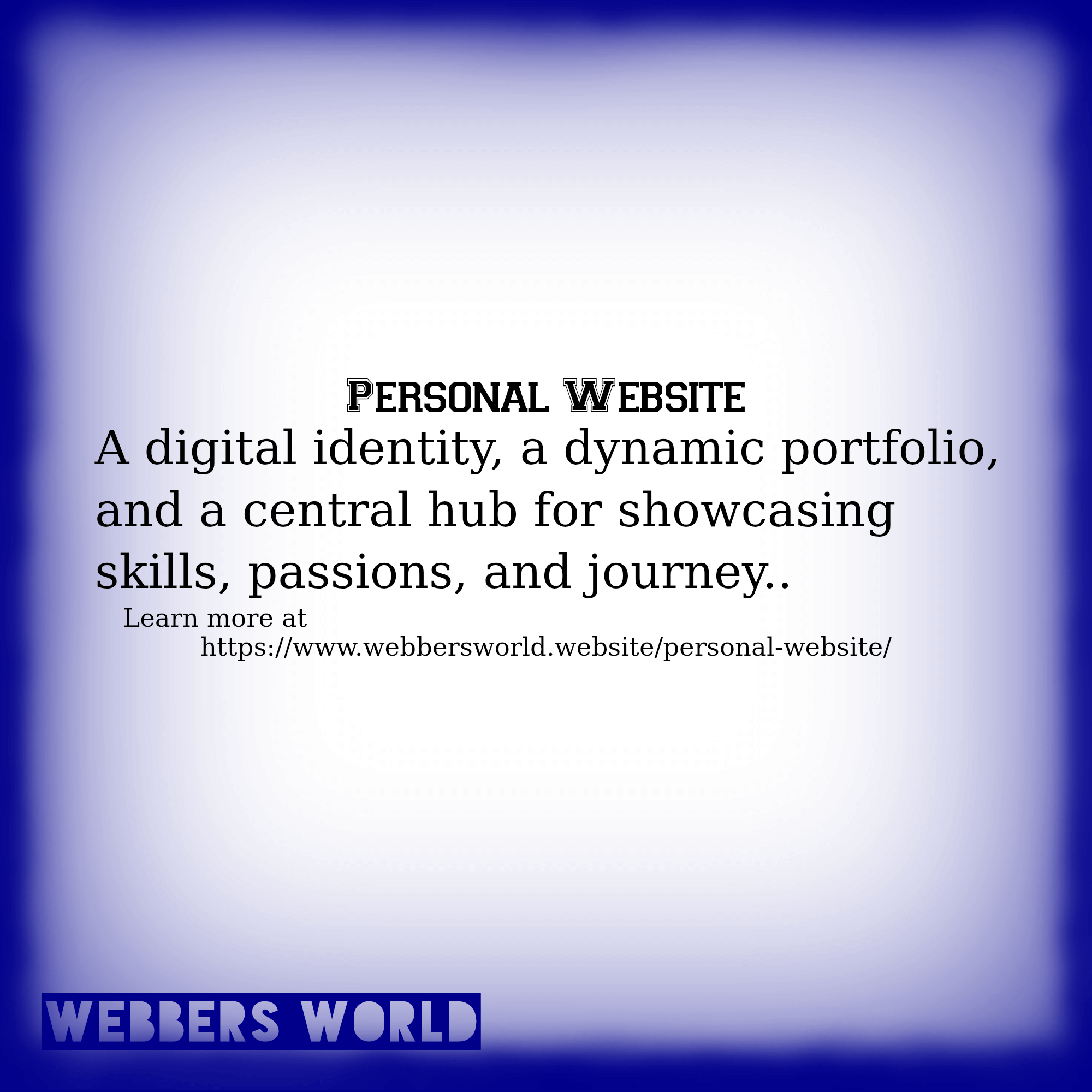 PERSONAL WEBSITE
