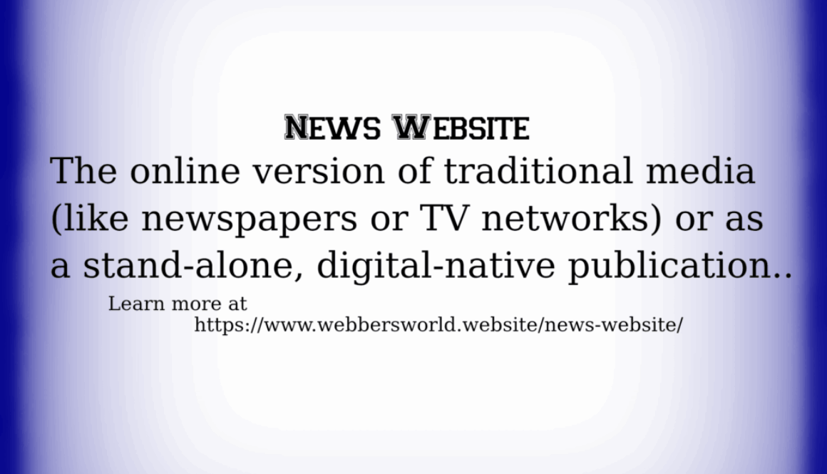 NEWS WEBSITE