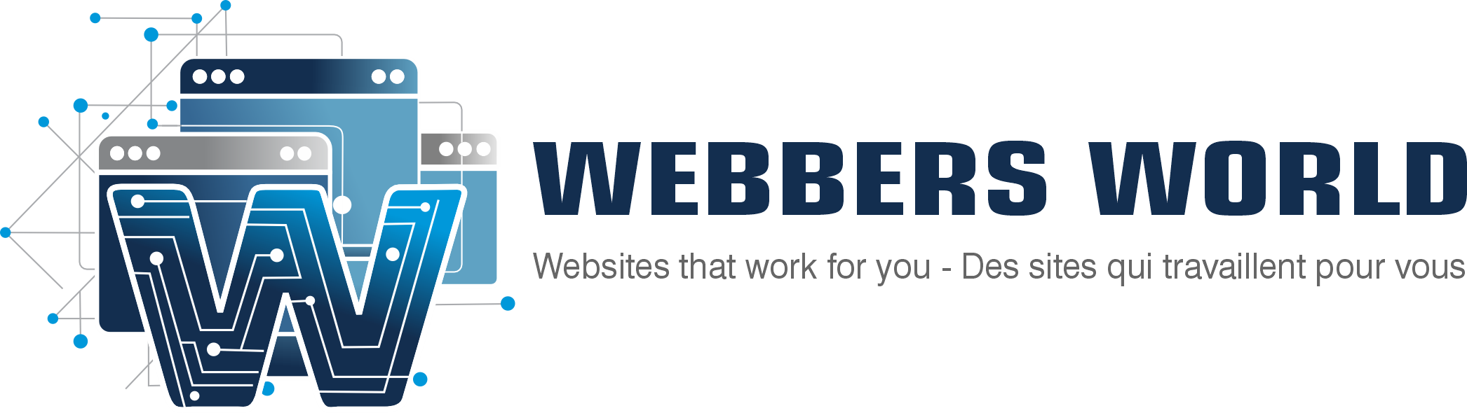 Logo: Webbers World Tagline: Websites that work for you Your website: Your most dedicated partner. At Webbers World, we do more than build Web pages; we build progress. We create high-performance tools that handle the heavy lifting 24/7, so you don't have to. Built by people who truly care, our solutions help your vision grow naturally. By making the technical feel simple, we give you a world-class online home, leaving you free to focus on the work you love.